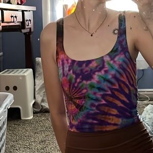 Tye dye tank